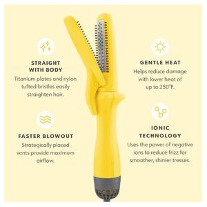 Drybar The Straight Shot Blow-Drying Flat Iron NEVER BEEN USED